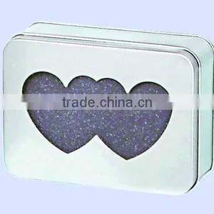 Rectangular Plain Tin Box thumbnail-1