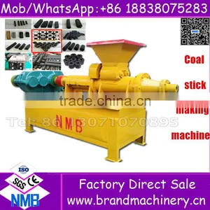 2016 Hot Sell Extruder Coal Stick Making Machine,charcoal Rods Briquette Making Machine thumbnail-1