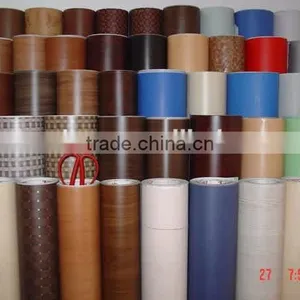 Glossy/matte Wood Grain Sheet Furniture Laminated Membrane Film thumbnail-2