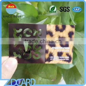 Factory Direct Metal Business Card With Magnetic Stripe thumbnail-4