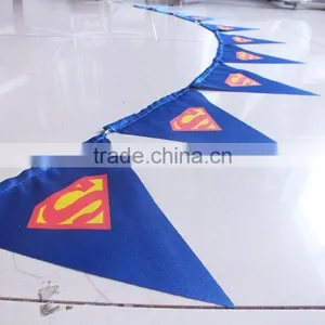 Party Decoration Event Using Party Item Superhero Color Flag Christmas Day Decoration thumbnail-6
