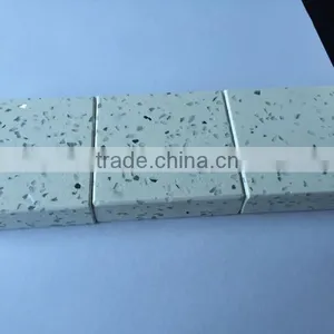 Supplier Cheaper White Mirror Fleck Quartz Stone Countertop thumbnail-2