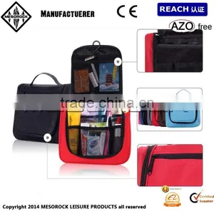 Travel Womens Bag Beauty Make Up Toiletry Wash Bag Zipper Case Organizer thumbnail-1