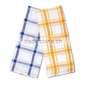 Kitchen Cotton Tartan Tea Towels, Kitchen Dish Cloth thumbnail-1