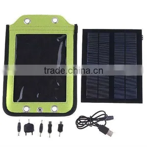 2.4W Universal Solar Charger for Cell Phone GPS MP3 MP4 thumbnail-1