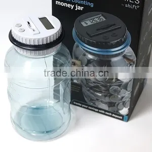 Electronic Counting Coin Saving Pot Large Money Boxes Digital Counting Led Showing Money Jar Piggy Bank thumbnail-2