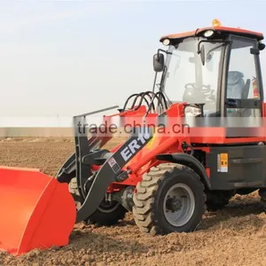 CE ER10 Mini Loader With Pallet Forks/Mechnial Joystick for Sale thumbnail-5