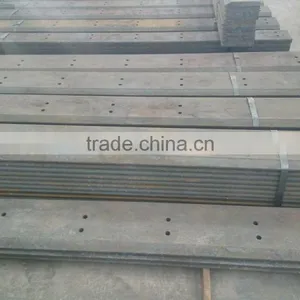 Excavator Bucket Spare Parts Base Cutting Edge Backhoe Excavator Blade for Sale thumbnail-2