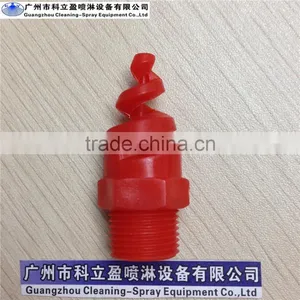 3/8" Spiral Jet Spray Full Cone Plastic Nozzles thumbnail-1