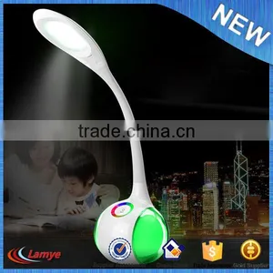 2016 New Product Ideas Touch Sensor Led Table Lamp With Mini Speaker Bluetooth thumbnail-5