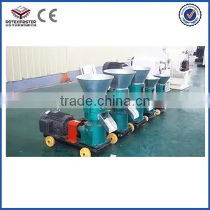 Flat Die Pellet Machine Good Price Animal Feed Pellet Making Machine thumbnail-1