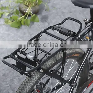 Aluminum Alloy Bicycle Rack Carrier Rear Luggage Cycling Seat Shelf for V-brake Bike thumbnail-2