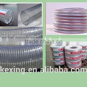Customized 1/2Inch To 2Inch Clear PVC Steel Wire Reinforce Hose thumbnail-5