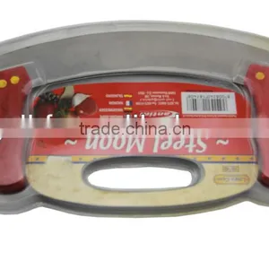 K078/DB Cheese Knife With Double Blade, Stainless Steel Cheese Cutting Tool thumbnail-1