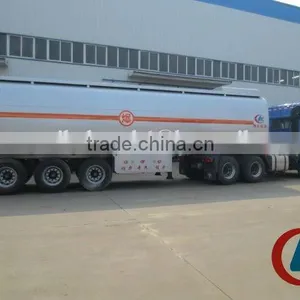 3 Axles Oil Tank Trailer 49000L With FONTON Tractor thumbnail-1