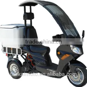 60V 38Ah LITHIUM Battery 2.2KW Electric Roof Trike Scooter for Delivery (TKE-M2200-D) thumbnail-4