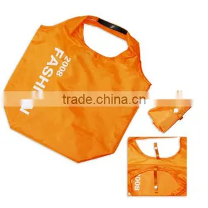Custom Promotional Nylon Polyester Cute Foldable Shopping Bag for Advertising thumbnail-2