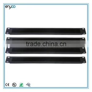 1U Brush Cable Entry Panel ,cable Tidy Brush Panel for 19" Rack Cabinet thumbnail-1
