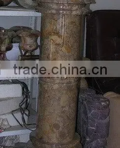 NATURAL BLACK AND GOLD MARBLE PEDESTALS COLLECTION thumbnail-6