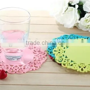 Silicone Cup Pot Grill Lace Mat Pads Tripod Custom Design Induction Cooker Suitable thumbnail-2