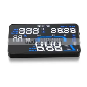 5.5'' GPS Universal Car HUD Head Up Display Car Alarm System Speed Warning With Campass thumbnail-3