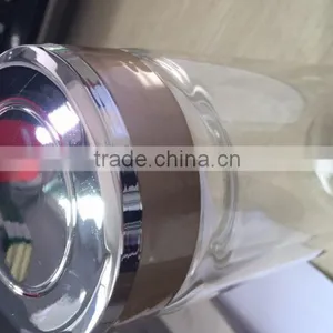 2016 New Design Double Wall Glass Bottles Tea Infuser Water Bottle With PP Lid thumbnail-1