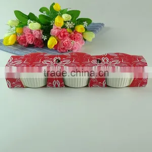 16cm Regular Design Decal Porcelain Fresh Bowl Noodle Bowl With Plastic Cover/lid in Stock thumbnail-1