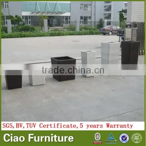 Outdoor Plastic Plant Pots Garden Flower Planter Pot thumbnail-1