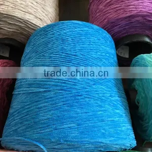 Wholesale Dyed Polyester Chenille Yarn Nm6 Acrylic-like Fancy Yarn for Sale thumbnail-4