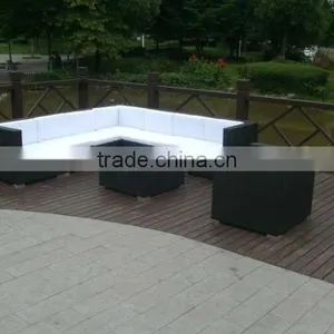 Outdoor Rattan Furniture Leisure Garden Wicker Sofa thumbnail-4