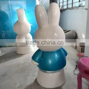 Outdoor or Indoor FRP Rabbit Figurine thumbnail-3
