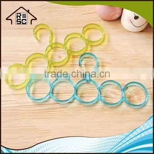 NBRSC Multi-function Plastic Scarf Hanger 5 Holes Scarf Hangers Towel Hanging Closet Organiser thumbnail-5