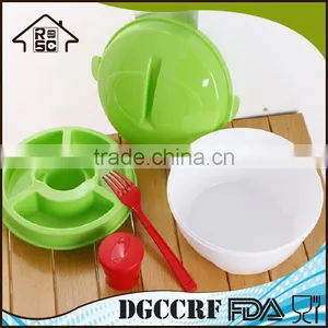 Multifunctional Lunch Box With Folk Compartments Cutlery Set thumbnail-2
