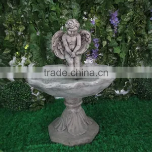 Garden Fiberglass Bird Feeder / Bird Bath / Bird Pool thumbnail-3