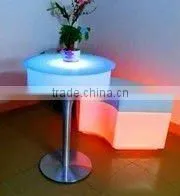 Beautiful Decoration Fashionable PE Material LED Light Bar Table With CE RoHS SGS Certificates thumbnail-5