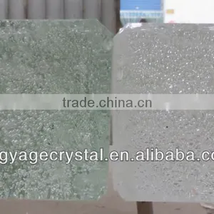 Extra White Bubble Polished Glass Pillars For Sale thumbnail-3