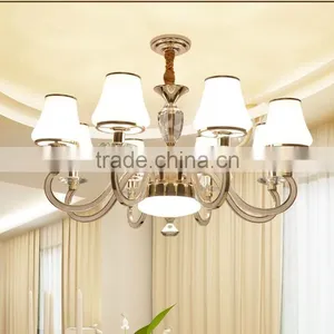 M968 Momoda Decorations European Simple Crystal Modern Living Room Bedroom Lighting Chandelier Pendant Lamp thumbnail-1