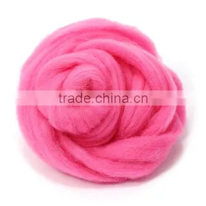Wholesale Cheap Price Free Sample Wool Roving Top for Crafts Felting thumbnail-3