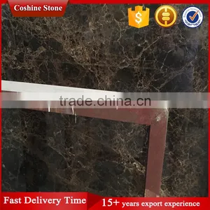 China Dark Emperador Polished Slab Brown Marble thumbnail-3