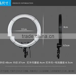 18" RING LIGHT Dimmable Camera Photo/Video 18 Inches/48 Centimeters Outer 55W 240 Pieces LED SMD Ring Light 5500K Dimmable Ring thumbnail-3