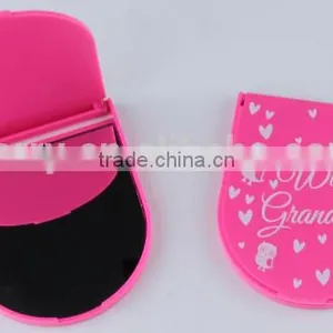 D-shaped Folding Single Mirror thumbnail-1