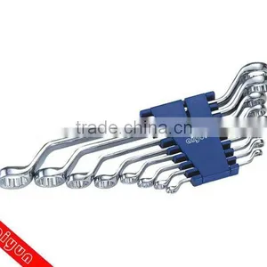 8pcs Professional Box Wrench Set, Box End Spanner Set thumbnail-1