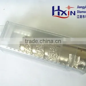 M14 Connection Vacuum Brazed Diamond Finger Bit thumbnail-1
