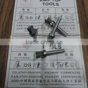 Triple Flute/blade Router Bit With Upper Bearing thumbnail-1
