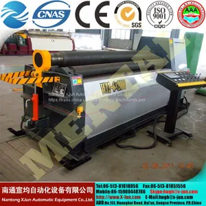 Горячее предложение! Mclw12CNC-12X1000 ЧПУ четырехвалковая листогибочная машина, специализирующаяся на гибке листового материала thumbnail-4
