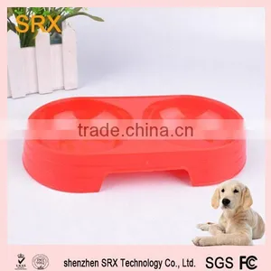2015 High Quality Plastic Double Dog Dish / Colorful Double Dog Bowl,2015 High Quality Plastic Colorful Pet Bowl thumbnail-4