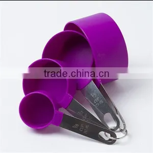 Best Purple Mini 1/2 Cup Plastic Measuring Scoop for Flour Cosmetic Coffee Bean, OEM Plastic Measuring Scoop/spoon Manufacturer thumbnail-1
