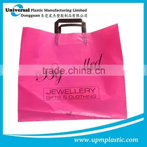 Eco-friendly Disposable Degradable Soft Loop Flexiloop Handle Plastic Shopping Bag thumbnail-3