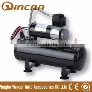 12V Car Metal Air Supension Compressor With Tank thumbnail-1