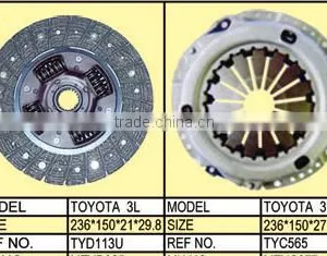 Clutch for Toyota 3L TYD113U TYC565 thumbnail-1